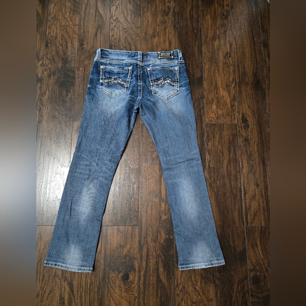 Rock Revival Faded Blue Boot Cut Jeans